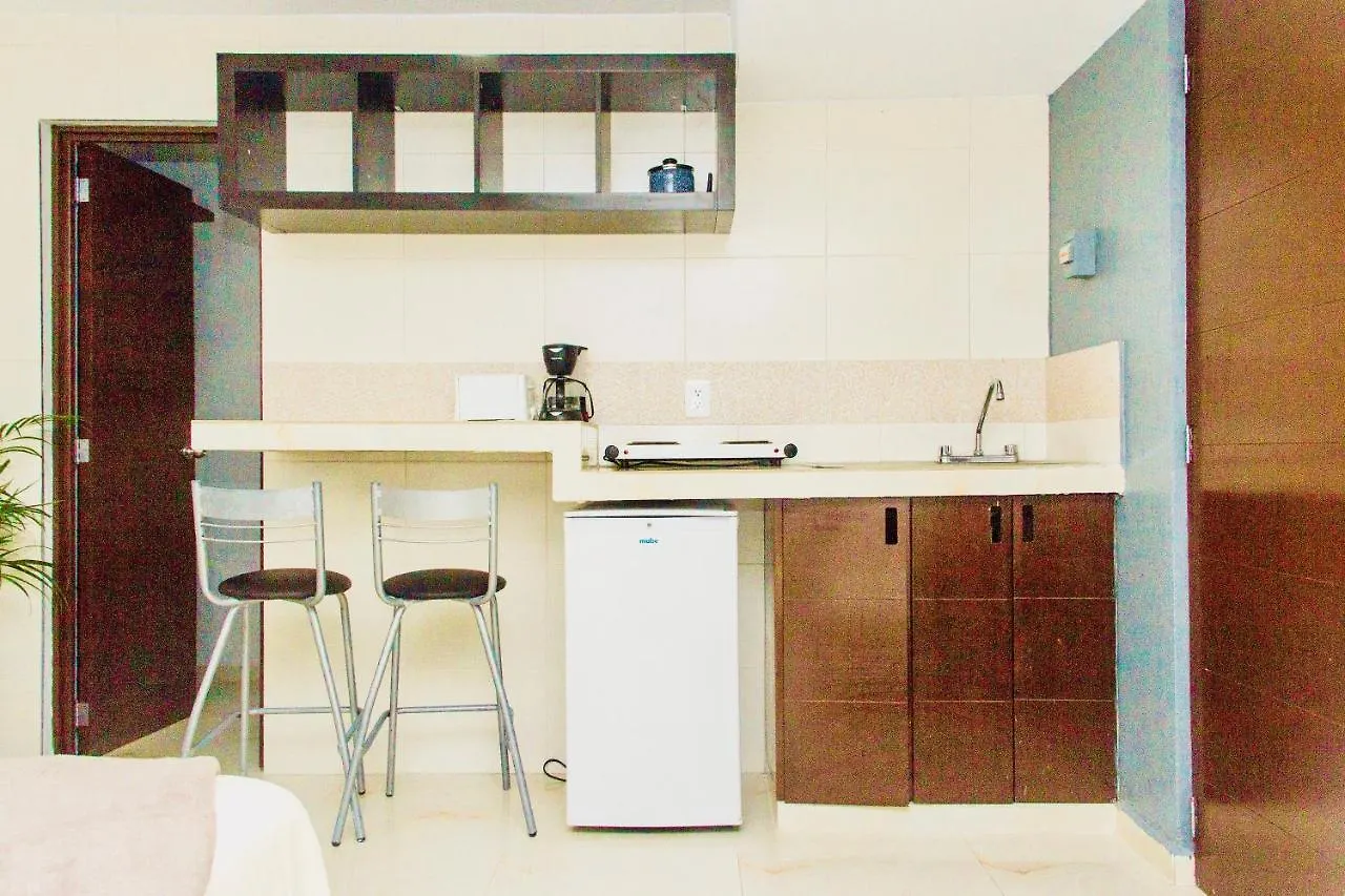 Guest house Superior Studio 30 Aquamarina Suites Playa del Carmen